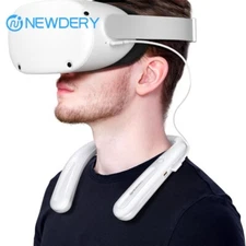 NEWDERY 10000mAh Neck BatteryPower Bank for Meta Quest 3/2,VR Oculus Quest,HTC