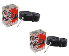 2 (TWO) DURO BICYCLE 700 x 35c/38c/43c TUBE 80MM STANDARD PRESTA/FRENCH VALVE.