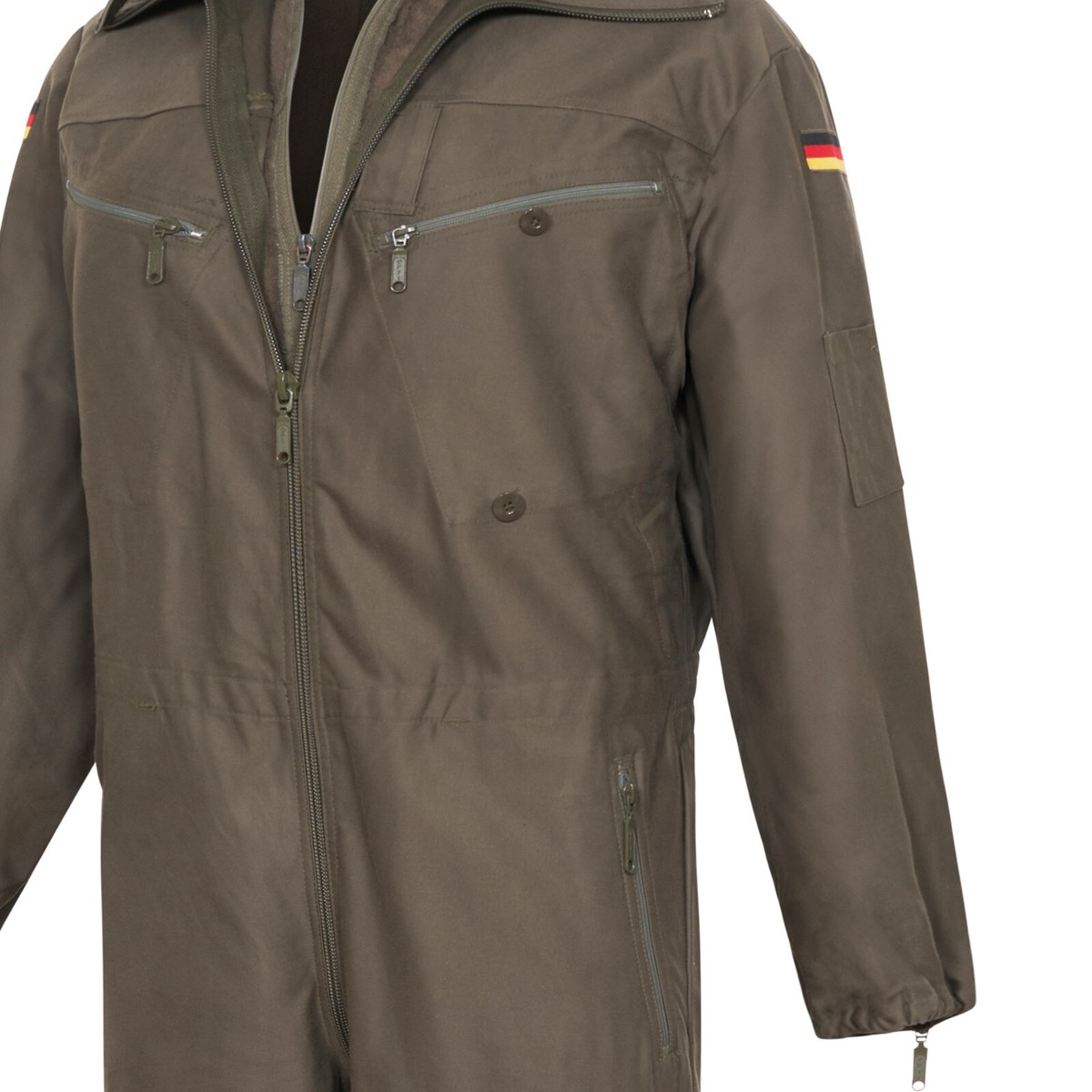 Tank Suit Original German Army Military Coverall Lined Zip Boiler
