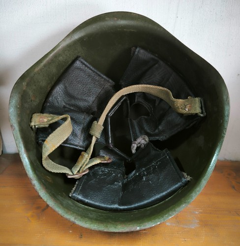 Elmetto Acciaio SSh 40 WWII Militare Russo Esercito Sovietico RKKA WW2 - Foto 13 di 18