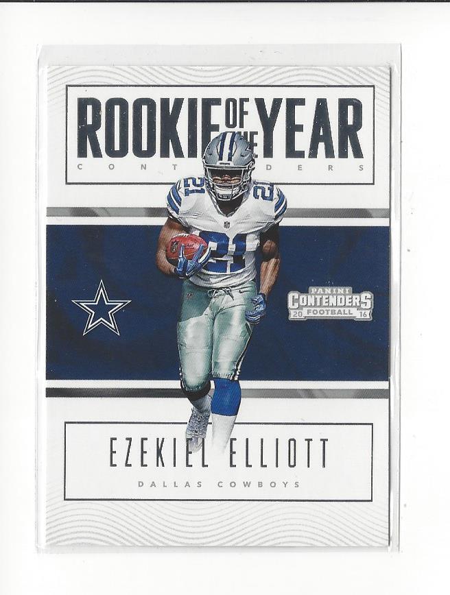 2016 Contenders Football Rookie of the Year Contenders RC Singles - You Choose