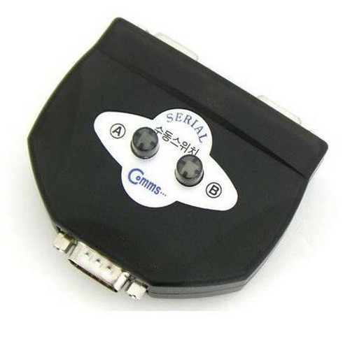 2 Port Serial 9pin Switch Manual Selector Box Compact 2:1 2way RS232 Female - 第 3/3 張圖片