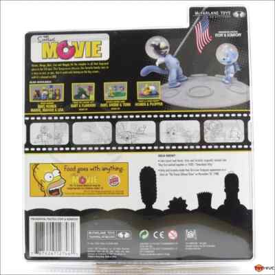 McFarlane Toys映画ザ・シンプソンズ MOVIEのフィギュアー A Gorgeous Display - McFarlane Movie Maniacs THE SIMPSONS MOVIE