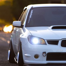 Hellaflush Engineering Front Car Sticker Auto Decal Windshield Vinyl Reflective