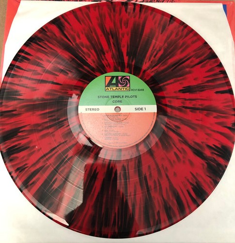 Stone Temple Pilots CORE Red & Black Splatter Vinyl NEW! - Picture 2 of 2