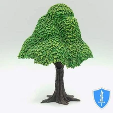 Verdant Tall Tree (dual) - Monster Fight Club D&D Pathfinder Painted Scenery