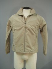 Ladies Clique Jacket / Wind Breaker- Size L - Tan - Nylon And Polyester Shell