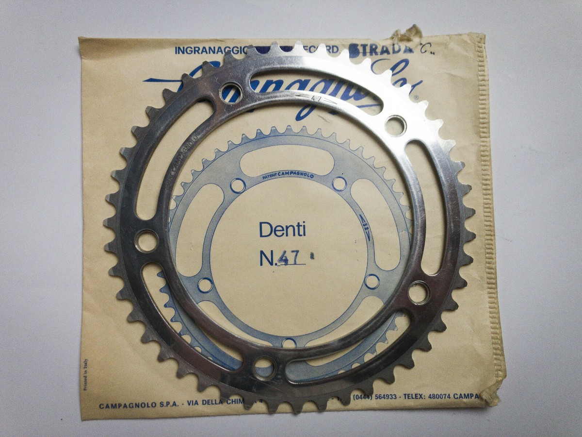 Couronne Campagnolo Nuovo Record 52T 144BCD – Pour Colnago, Bianchi – Neuf