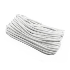 25 feet x 1/8" WHITE PP TENT GUYLINE ROPE PARACORD guy line caravan awning