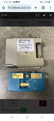 MSA Portable Pump Model S C-210 Industrial Air Quailty Control Device