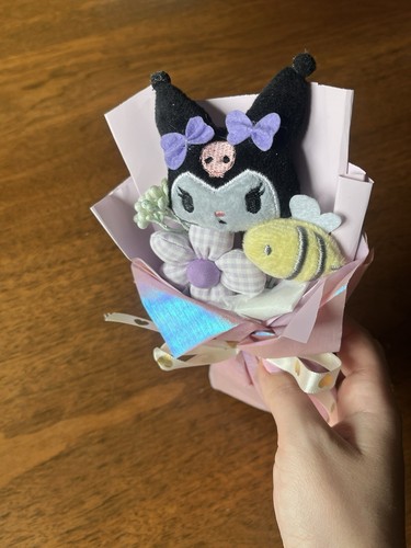 sanrio mini plush bouquet kuromi purple - Picture 7 of 10
