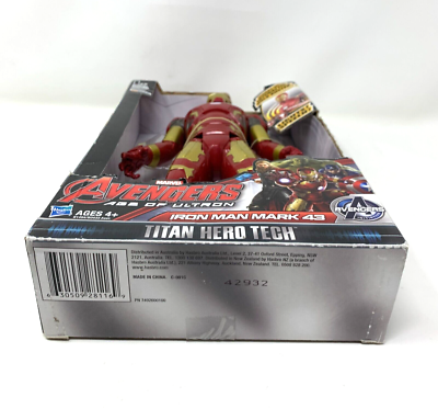 Avengers Iron Man 12 Zoll Figur – Titan Hero Serie, Mit Superkräften, Für Kinder Ab 4 Jahren