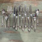 Oneida DOVER  ~ 12 Mixed Pieces ~ Stainless Flatware Glossy USA