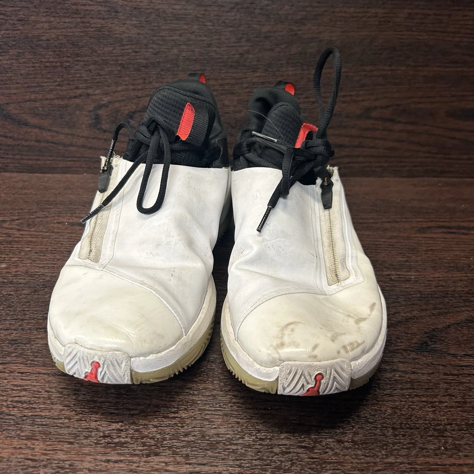 Jordan Hombres Zapatos Jumpman Hustle Blanco Negro Talla 10 EE. UU. AQ0397-100 Foto 3 de 4