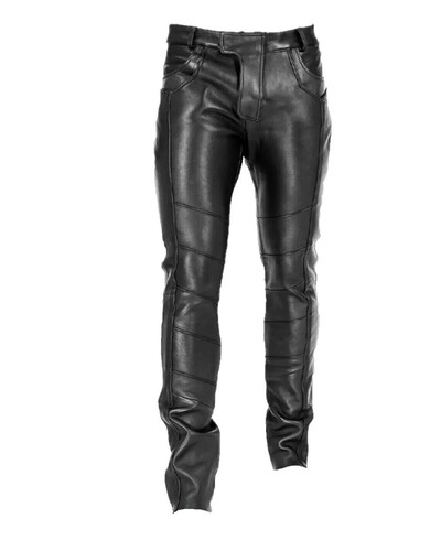 Simone Mariotti Black Leather Men display picture 1