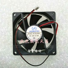 1PC  2-wire cooling fan  HD-8025M24 24V 0.14A 8CM 8025