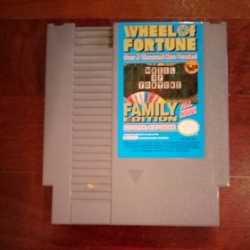 Wheel of Fortune Family Edition (Nintendo Entertainment, 1990) NES 100% Complete