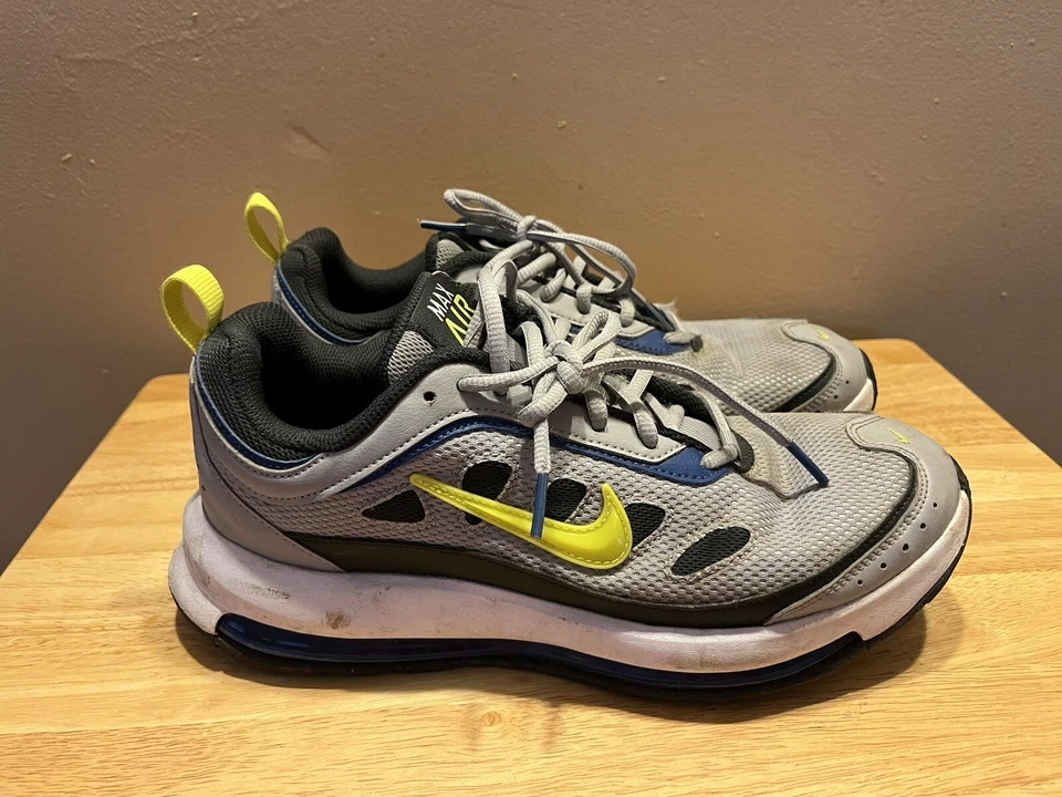 Nike Air Max AP Low Sneakers Wolf Gray/Lemon Venom Men’s Size 9 - Image 2 of 4