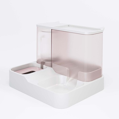 2 in1 Feeder Food Water Dispenser Bowl Automatic Dog Cat Bottle Pet Self Feeding - 第 14/17 張圖片