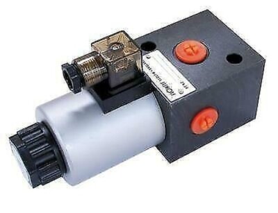 Flowfit Hydraulische 3 Weg Solenoid Umschaltventil Max Durchfluss 80L/Min, 1/2