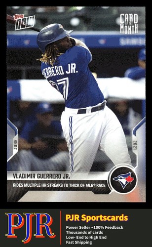 2021 Topps Now M-JUN Vladimir Guerrero Jr.