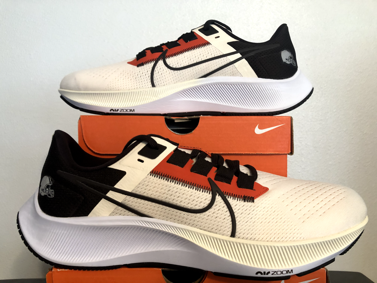 Nike Air Zoom Pegasus 38 CLEVELAND BROWNS Natural Seal Orange 8.5 DJ0815 Wmns10 Nike NFL x Air Zoom Pegasus 38  main image 3