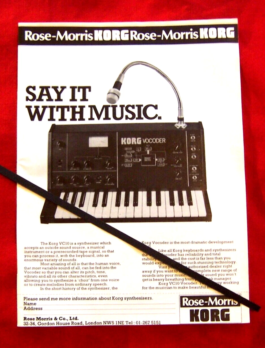 Korg Vintage Pianos & Keyboards Parts & Accessories for sale | eBay