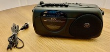 GPX Portable Cassette Player Recorder Radio AM/FM Model C730-2 Black WORKS