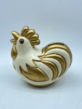 Thun ,vintage salvadanaio. Gallo .  Altezza 13  cm. Rara.