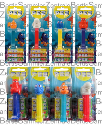 PEZ |    Finding Dory, Nemo | 2016 | Set of 4 | MOC - Big or Small Card!