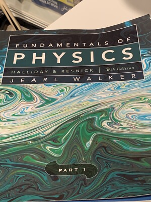 Fundamentals of Physics: Chapters 1-11 by Walker Jearl Book Part 1 FREE SHIPPING