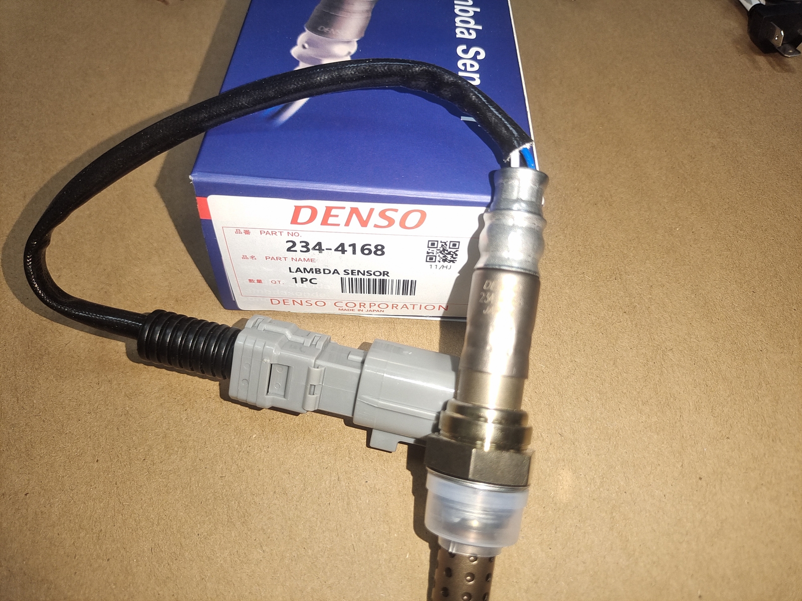 Downstream DENSO 234-4168 Oxygen Sensor For 2012-2015 Scion IQ 1.3L -l4