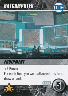 BATCOMPUTER DC Comics Deck Building Game REBIRTH BATMAN