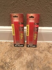 2 Packs - Pilot Gel Ink Refills for FriXion Erasable Gel Ink Pen Red FINE Lot 6