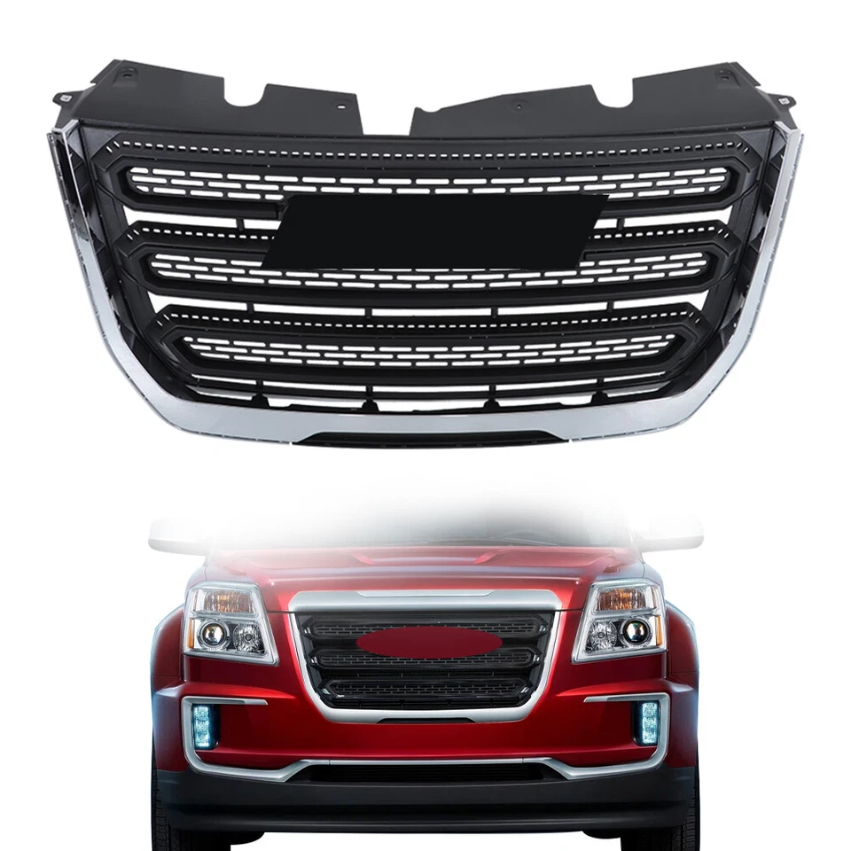 Fit For GMC Terrain SLE 2016 2017 Plastic Front Center Mesh Grille 23379208 New - Image 2 of 4