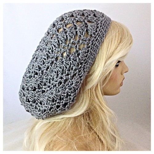 NEW Handmade Crochet SLOUCHY Beanie Hat 