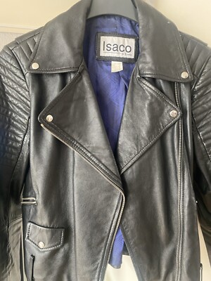 Lederjacke Isaco & Kawa Napa Gr. 38/40