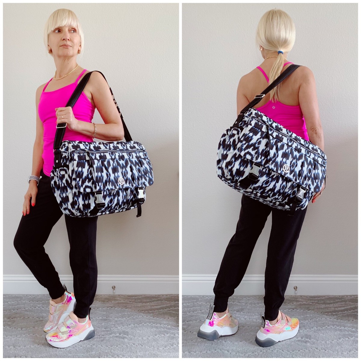 lululemon messenger bag Texas Longhorns Everywhere Crossbody Metal Hardware so fans can easily transition from daytime activities to game day style. EUC Lululemon Urban Yogini Messenger