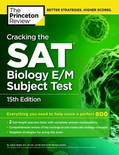 College Test Preparation Ser.: Cracking the SAT Biology E/M Subject ...