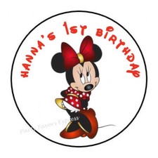 MOUSE PERSONALIZED CUSTOM NAME AGE SEALS LABELS STICKERS PARTY FAVORS