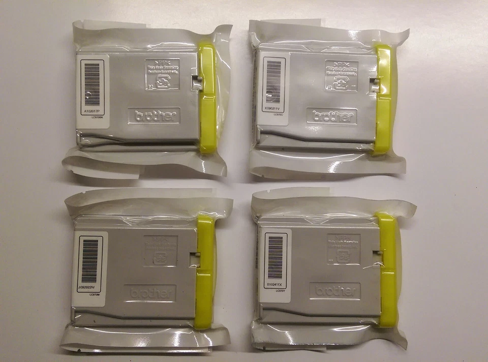 Original Brother MultiPack LC970 4er Set Tintenpatronen Druckerpatronen o.V. - Bild 2 von 3