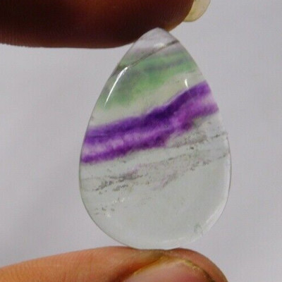 Multi Flourite Cabochon Loose Flourite Cab Gemstone For Jewelry 28 Cts. ME-8405
