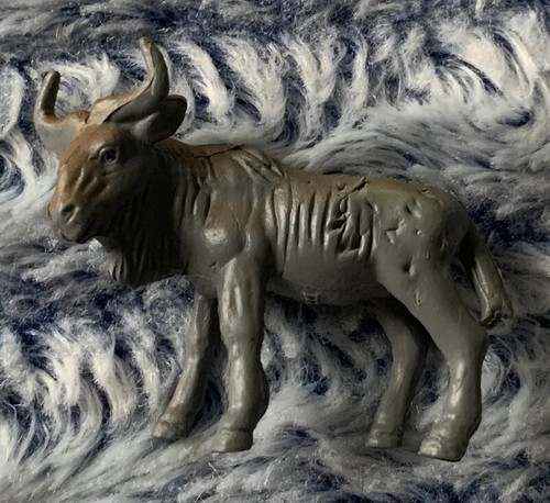 Figura de acción de ñus bestia salvaje figura de animal vida silvestre sin marca rara gnu - Imagen 5 de 7