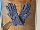2 pairs of Brown Isotoner fully-lined vintage leather & spandex lined gloves — photo 8