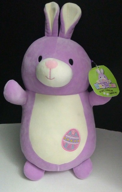 NWT Squishmallow Hug Mees Purple Bunny Rabbit 14 inch 2020 Easter Hugmee CUTE!! | eBay