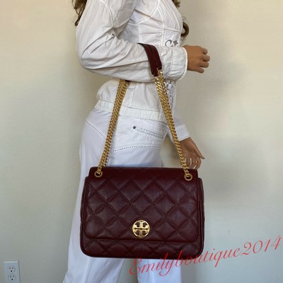 are tory burch bolsas real leather