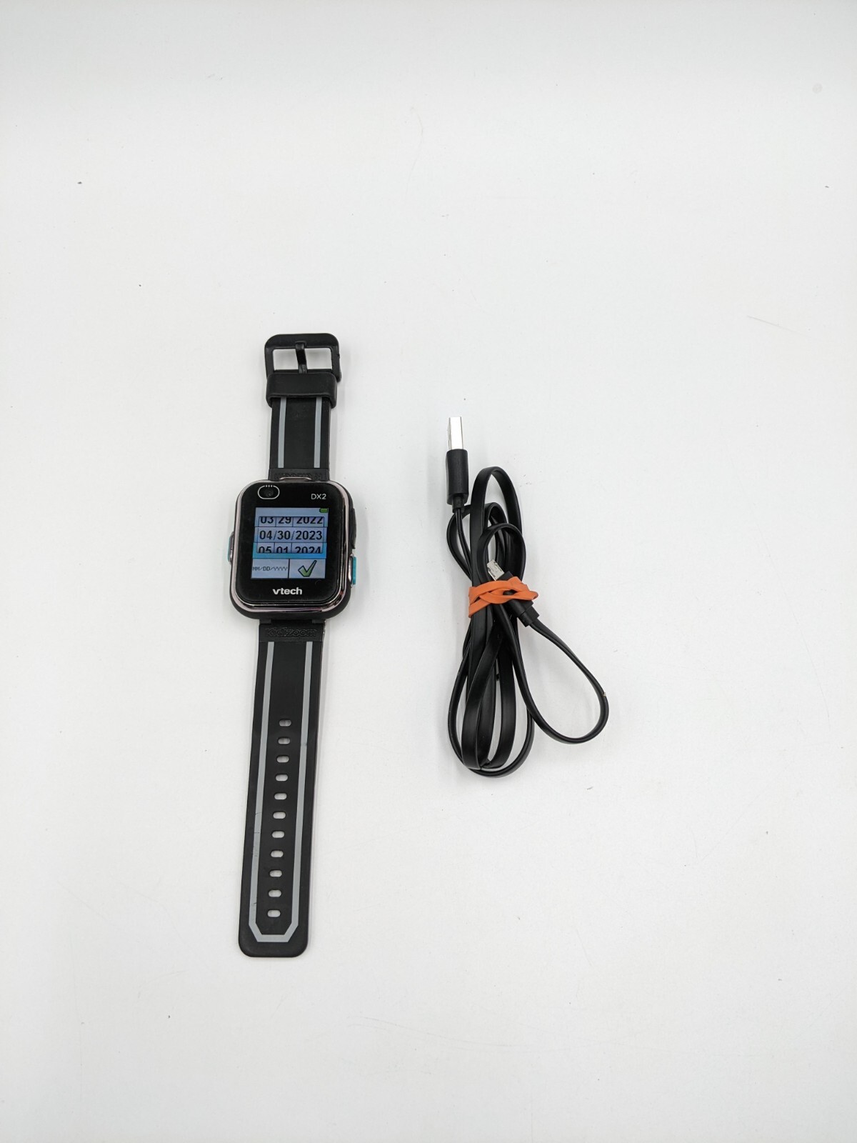 VTech KidiZoom DX2 Kids Smartwatch with Camera and Charging Cord VT20301T