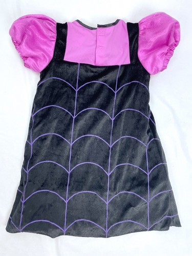 Disney Store Girl Size 4 Vampirina Black Pink Halloween Costume Dress - Picture 3 of 7