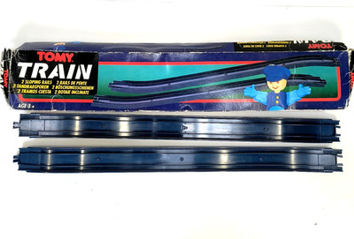 Tomy Trains Thomas The Tank Engine Blue Sloping Rails Ascender / Descender Track