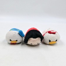 Tsum Tsum Mickey Mouse, Donald Duck, Daisy Duck Mini Plush Bundle Of 3